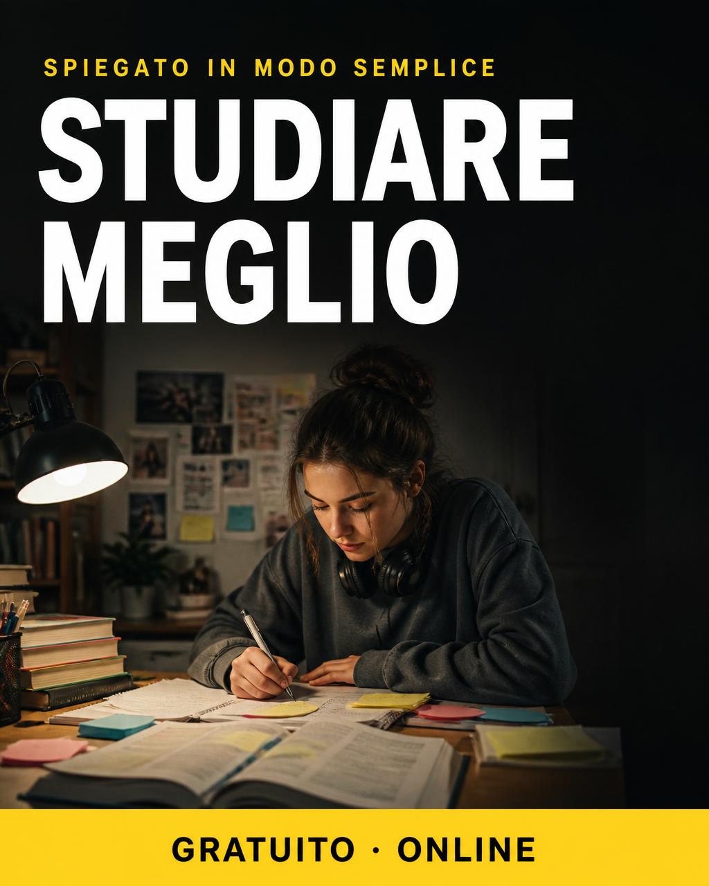 Locandina del corso: Studiare meglio con l'IA